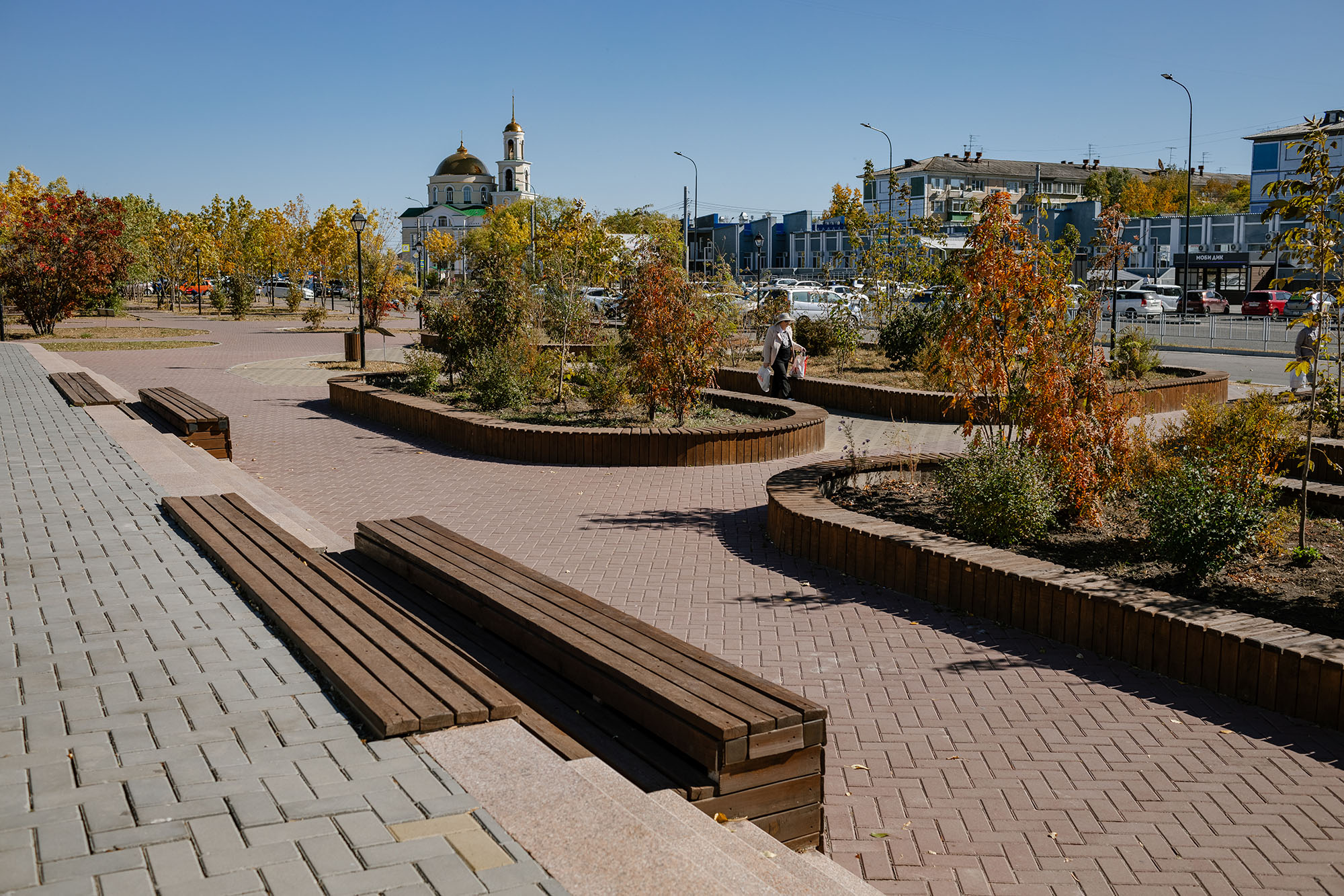 Благоустройство сквера «Аист» (территория у бывшего кинотеатра «Харбин»)