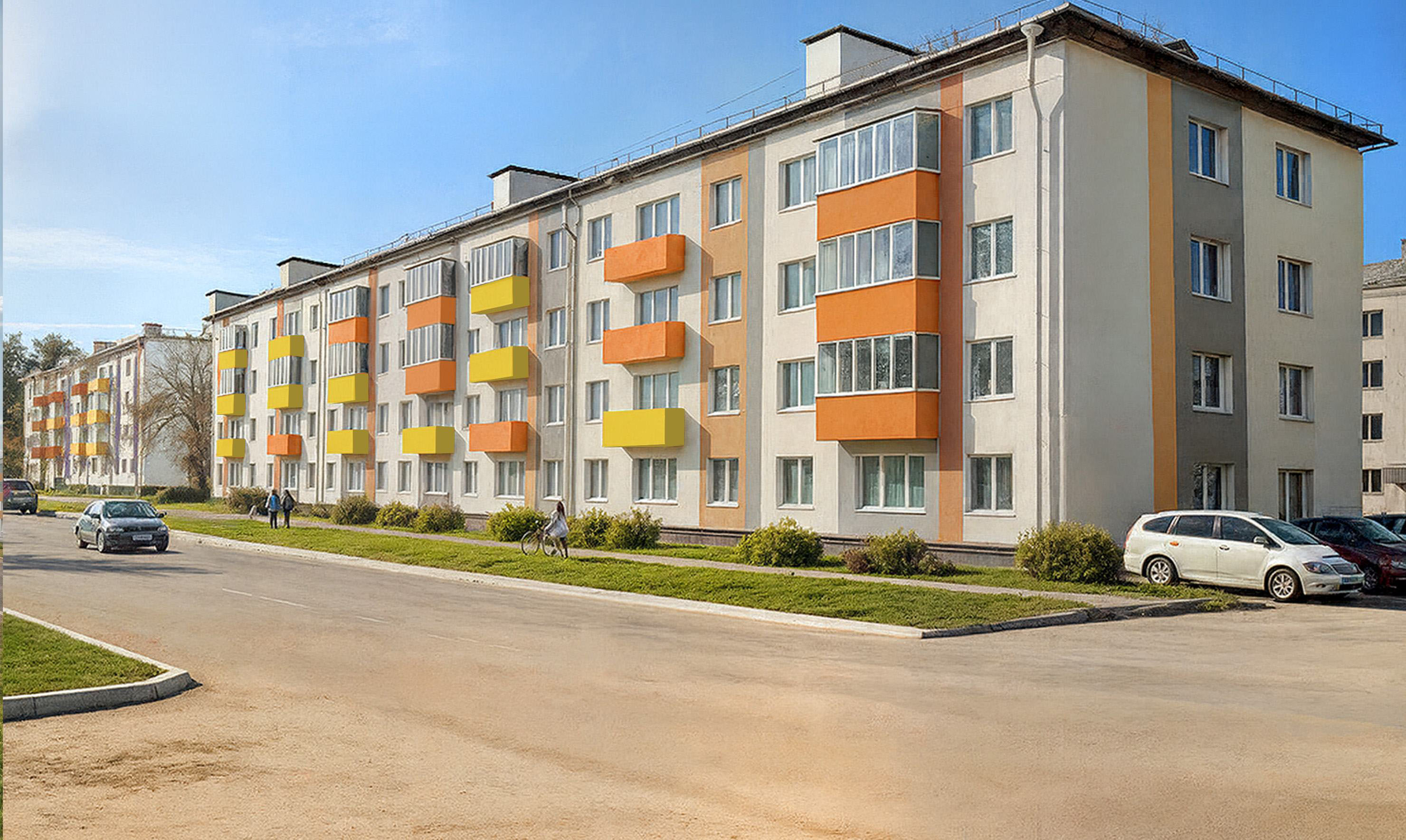 Концепция оформления фасадов в Циолковском