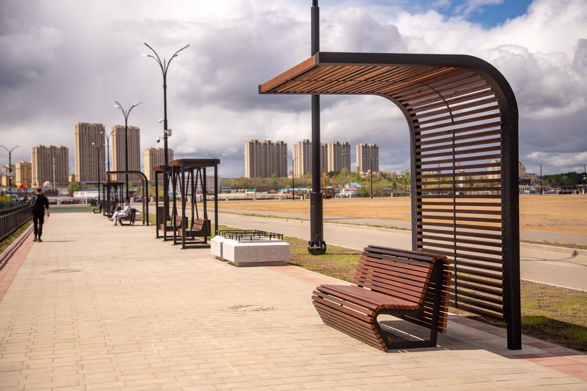 Подбор и схема расстановки МАФ для набережной «Серебряной мили»