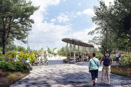 «Новая жизнь первой площади Свободного»