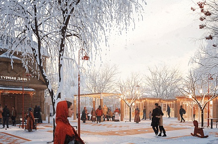 Благоустройство Левашовской рощи по улице Набережной