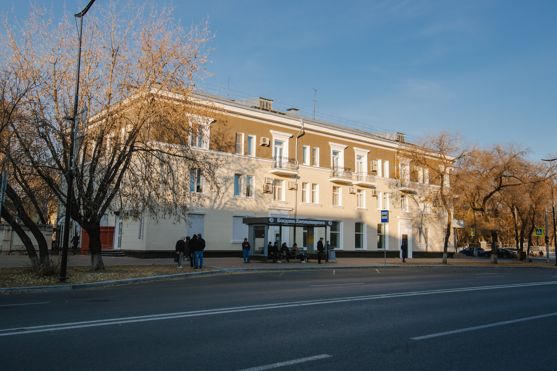Фасад здания Ленина, 171 в Благовещенске